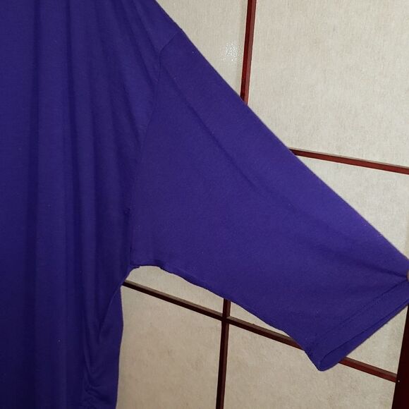 Faded Glory Purple Plus Size Top - Picture 7 of 7